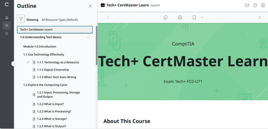 Integrated CertMaster Learn + Labs for CompTIA  Security+ (SY0-701) : 3-Month Access