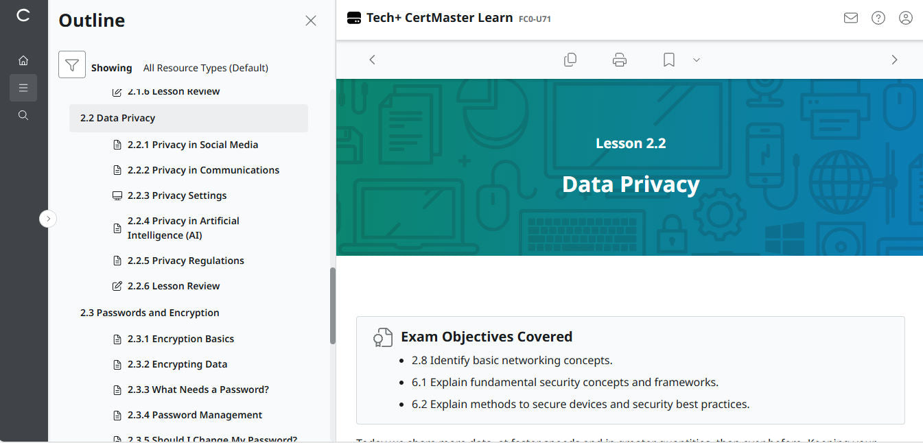 TestOut Security Pro for Security+ (SY0-701) - Individual License (3 Month Access)