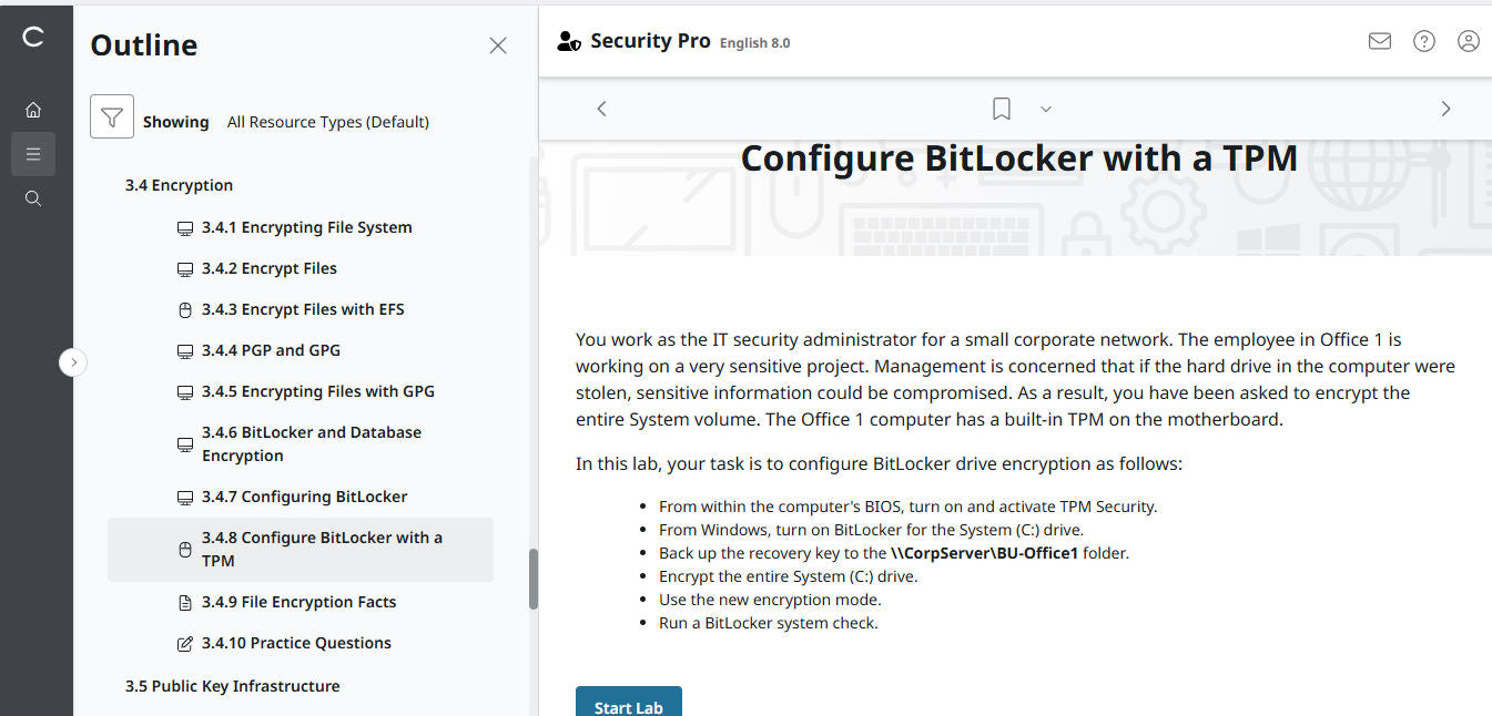 TestOut Security Pro for Security+ (SY0-701) - 3 Month Access