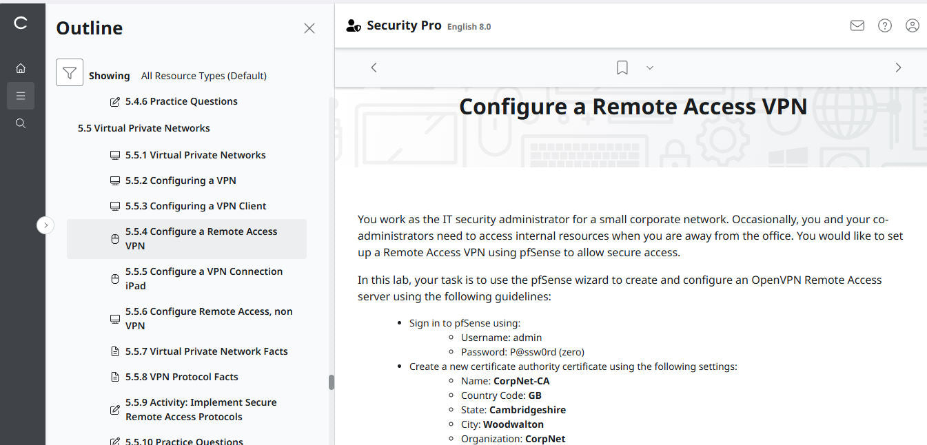 TestOut Security Pro for Security+ (SY0-701) - 3 Month Access