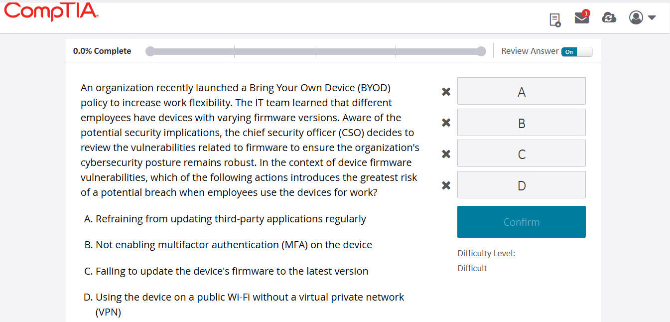 🛒Special Offer (SY0-701) - CompTIA Security+ CertMaster Learn + Labs (3 Month)