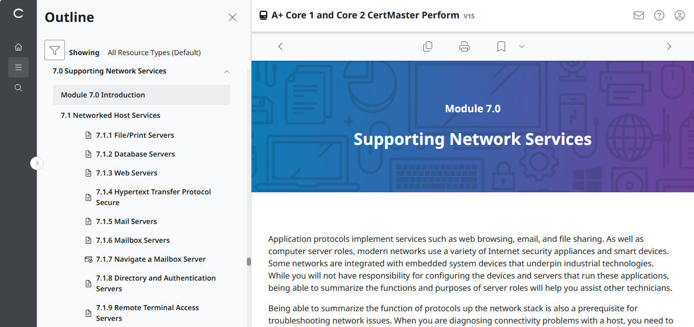 🛒Special Offer - CompTIA A+ Core 1 & 2 CertMaster Perform  (V15) (4 Month Access)