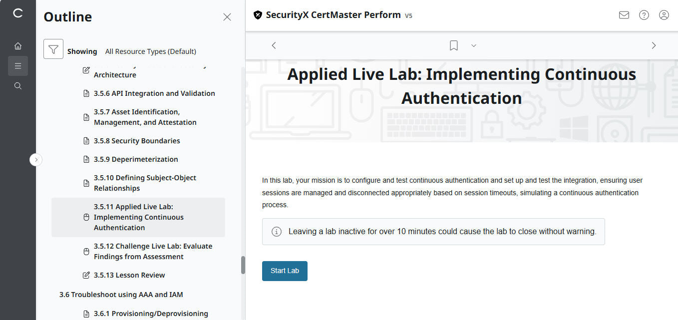 CertMaster Perform for CompTIA SecurityX (CASP+) CAS-005  3-Month Access (🛒Special Offer)