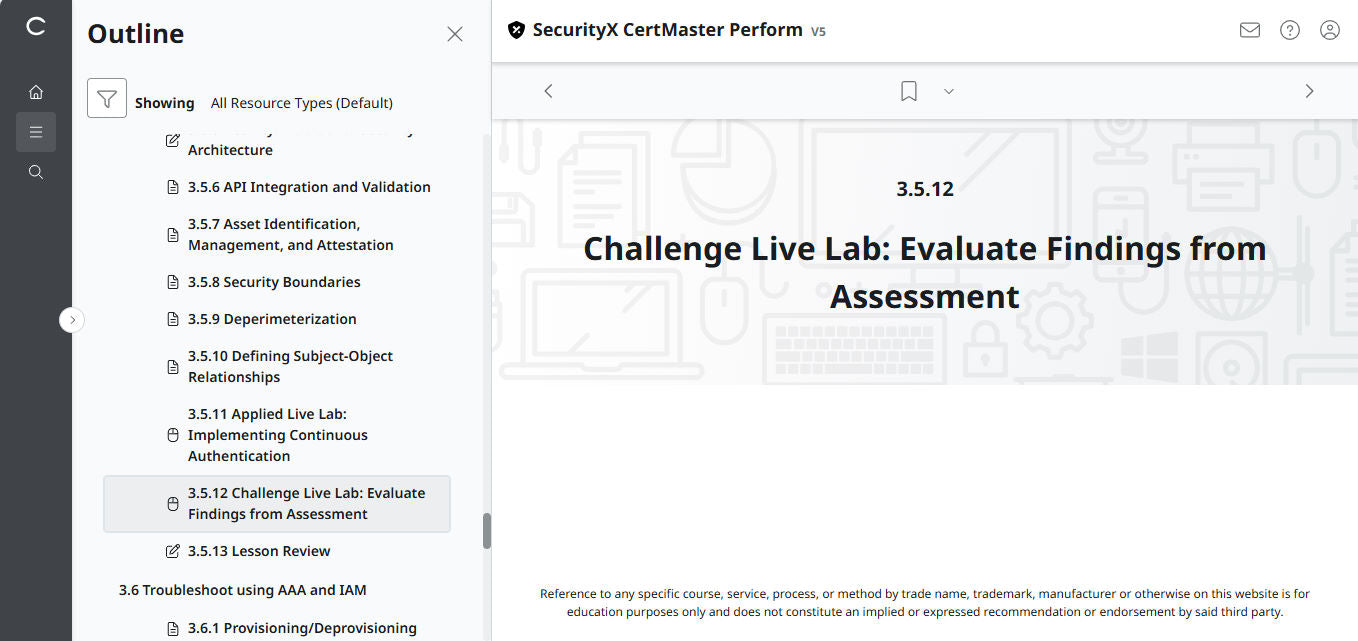 🛒Special Offer - CertMaster Perform for CompTIA SecurityX (CASP+) CAS-005  3-Month Access