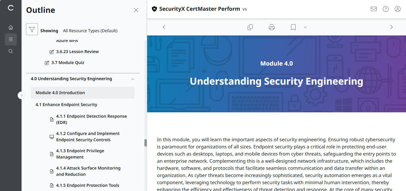 CertMaster Perform for CompTIA SecurityX (CASP+) CAS-005  3-Month Access (🛒Special Offer)