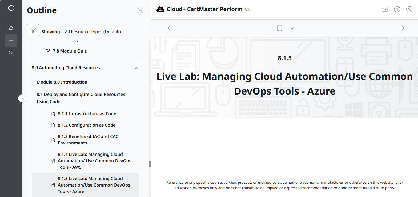 🛒Special Offer -  CompTIA Cloud+ CertMaster Perform (CV0-004) – 3-Month Access
