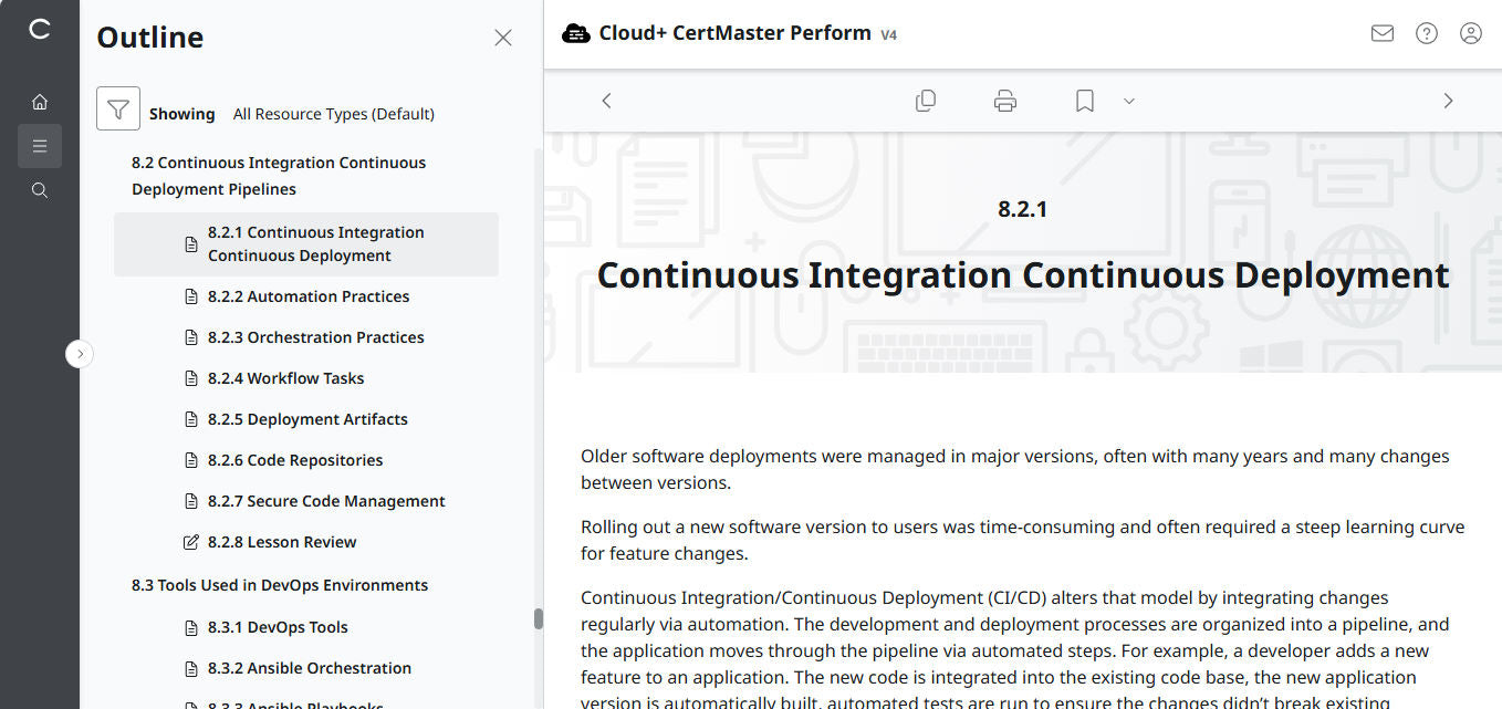 🛒Special Offer -  CompTIA Cloud+ CertMaster Perform (CV0-004) – 3-Month Access